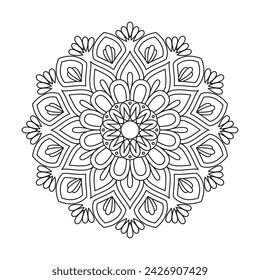 Art on the wall Coloring book Lace pattern The tattoo