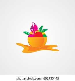 the art orange icon logo