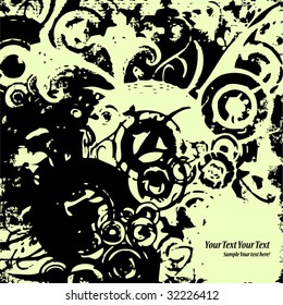 art ornamental grunge vector background