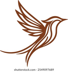 Design de contorno de arte. Ilustração de vetor. Silhueta com fundo branco.