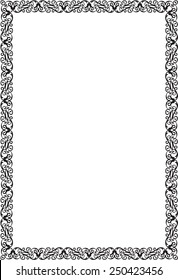 Art Page is isolated on white