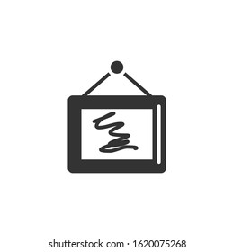 Art, paint, frame icon. Simple vector drawing tools icons for ui and ux, website or mobile application