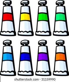 art paint tubes
