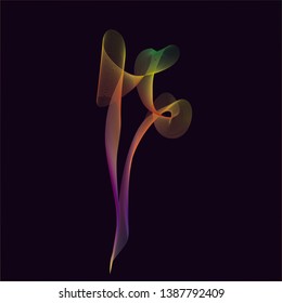 The art of painting thread