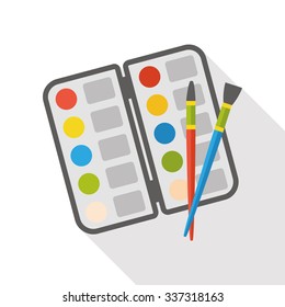 Art Palette flat icon