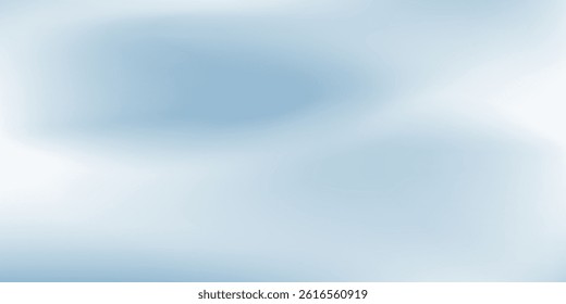 Art panoramic abstract blue background illustration for product presentation with sunlight and blurred abstract good simple modern