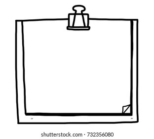 art paper / cartoon vector and illustration, black and white, hand drawn, sketch style, isolated on white background.