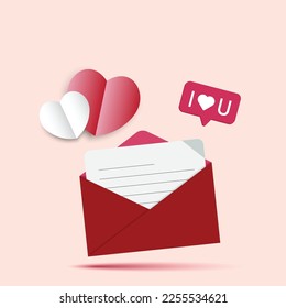 The art of passion design and decoration element, shape, banner, and template symbolizes valentine's celebration of love and romance and a happy holiday on valentines day.