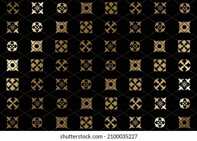 Art pattern decoration element backgrounds. Abstract geometric graphic design simple pattern. Seamless geometric lines pattern.