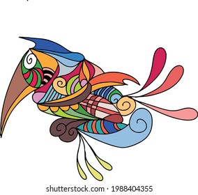art pattern graphic texture abstract bird