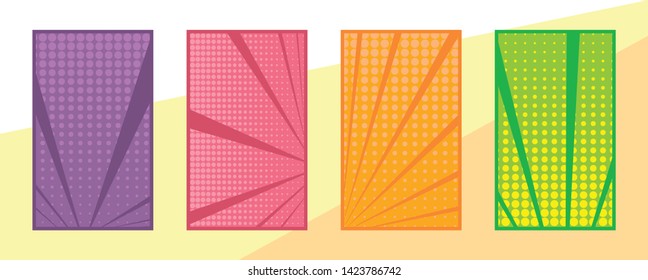 Art pattern of summer backgrounds with bright juicy colors, 3D effect and geometric elements. Abstract design cards for print, flyers, banners, invitations, special offers, announcements, covers