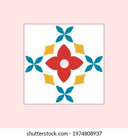 Art patterns used for various works  Such as clothing pattern, tile pattern