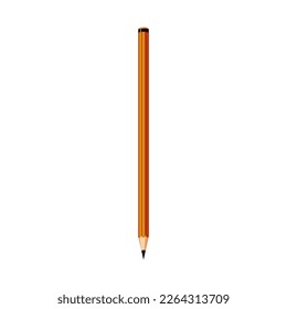 art pencil cartoon. art pencil sign. isolated symbol vector illustration