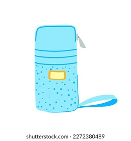art pencil case cartoon. art pencil case sign. isolated symbol vector illustration