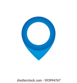 the art pin icon logo