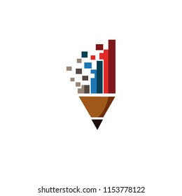 art pixel, a simple logo template suitable for a Office, website, Business, service, etc.

