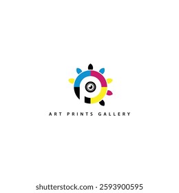 Art Prints Gallery Logo Design Idea