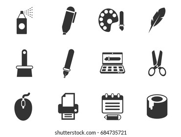 art professional web icons for your design