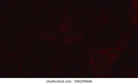 art red map city