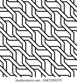 Art of Repeating Geometric pattern. Tangram Shapes repeated patterns wallpaper of printable vector.