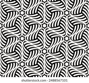 Art of Repeating pattern design. Geometric Shapes Seamless patterns background of printable vector.