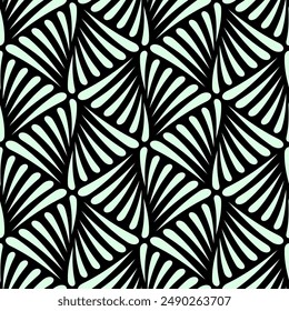 Art of Repeating pattern. Geometric Shapes Seamless patterns background of printable vector.