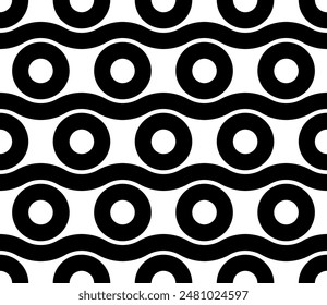 Art of Repeating Tessellation pattern. Shape repeated patterns design of Geometric printable vector.