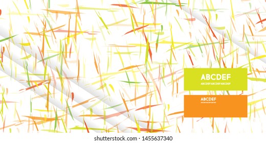 Art scenic vector abstract background. paper texture splashes paint summer autumn color