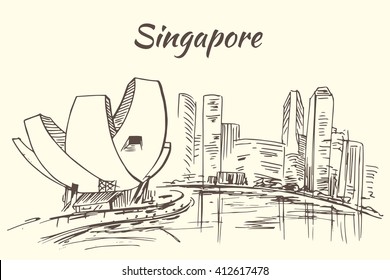 Art Science Museum And Marina Bay - Singapore