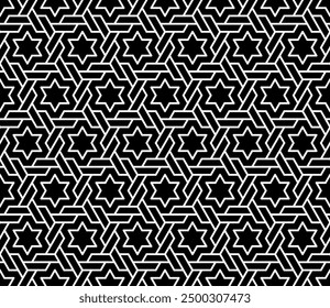 Art of Seamless Artistic pattern. Geometric Graphic Repeating patterns of printable vector.
