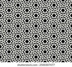 Art of Seamless Artistic pattern. Geometric Graphic Repeating patterns of printable vector.