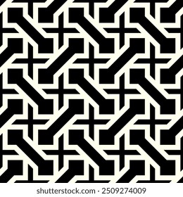 Kunst des nahtlosen künstlerischen Musters. Geometrische Grafik Wiederholte Muster eines druckbaren Vektors.