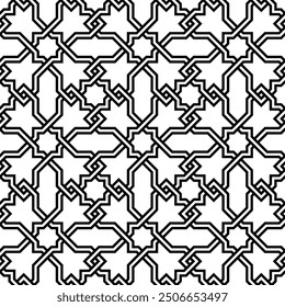 Art of Seamless Artistic pattern. Modern Geometric design Repeating patterns of printable vector.