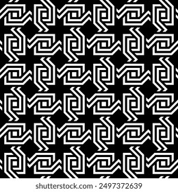 Art of Seamless decorative patterns. Geometric shapes Repeating pattern of printable vector graphic.