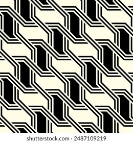 Art of Seamless Geometric pattern. Tessellation Shape repeated patterns background of printable vector.
