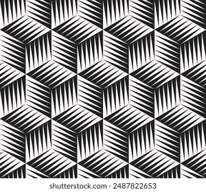 Art of Seamless Geometric pattern. Tessellation Shape repeated patterns background of printable vector.