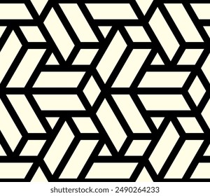 Arte de patrones geométricos sin costuras. Formas artísticas Fondo de patrón repetido de Vector imprimible.