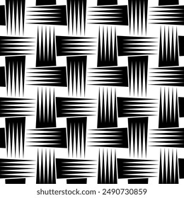 Art of Seamless Geometric patterns. Stencil shapes Repeating pattern background of printable vector.