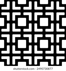 Art of Seamless Geometric patterns. Stencil shapes Repeating pattern background of printable vector.