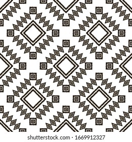 Art seamless pattern. Black and white. Vector geometric background. Can be used for social media, posters, email, print, ads designs.