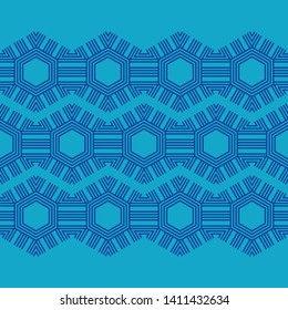 Art seamless pattern. Christmas snowflakes. Multicolored. Simple design. Vector geometric background. Can be used for social media, posters, email, print, ads designs.