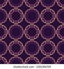 Art seamless pattern. Christmas snowflakes. Multicolored. Simple design. Vector geometric background. Can be used for social media, posters, email, print, ads designs.
