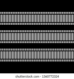 Art seamless pattern. Color - black and white. Simple design. Vector geometric background. Can be used for social media, posters, email, print, ads designs.