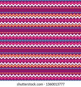 Art seamless pattern. Color - dark red, yellow, blue. Simple design. Vector geometric background. Can be used for social media, posters, email, print, ads designs.