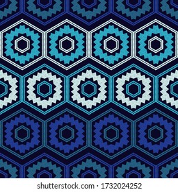 Art seamless pattern. Ethnic design. Folk motif. Vector geometric background. Can be used for social media, posters, email, print, ads designs.