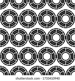 Art seamless pattern. Ethnic design. Folk motif. Vector geometric background. Can be used for social media, posters, email, print, ads designs.