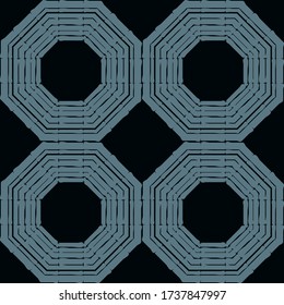 Art seamless pattern. Ethnic design. Grey, white, black. Folk motif. Vector geometric background. Can be used for social media, posters, email, print, ads designs.
