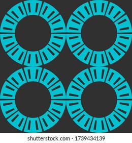 Art seamless pattern. Ethnic design. Folk motif. Vector geometric background. Can be used for social media, posters, email, print, ads designs.