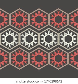 El arte es un patrón impecable. Diseño étnico. Motivo popular. Fondo geométrico vectorial. Se puede usar para medios sociales, afiches, correo electrónico, impresos, diseños de anuncios.