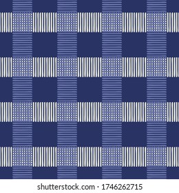 El arte es un patrón impecable. Diseño étnico. Motivo popular. Fondo geométrico vectorial. Se puede usar para medios sociales, afiches, correo electrónico, impresos, diseños de anuncios.